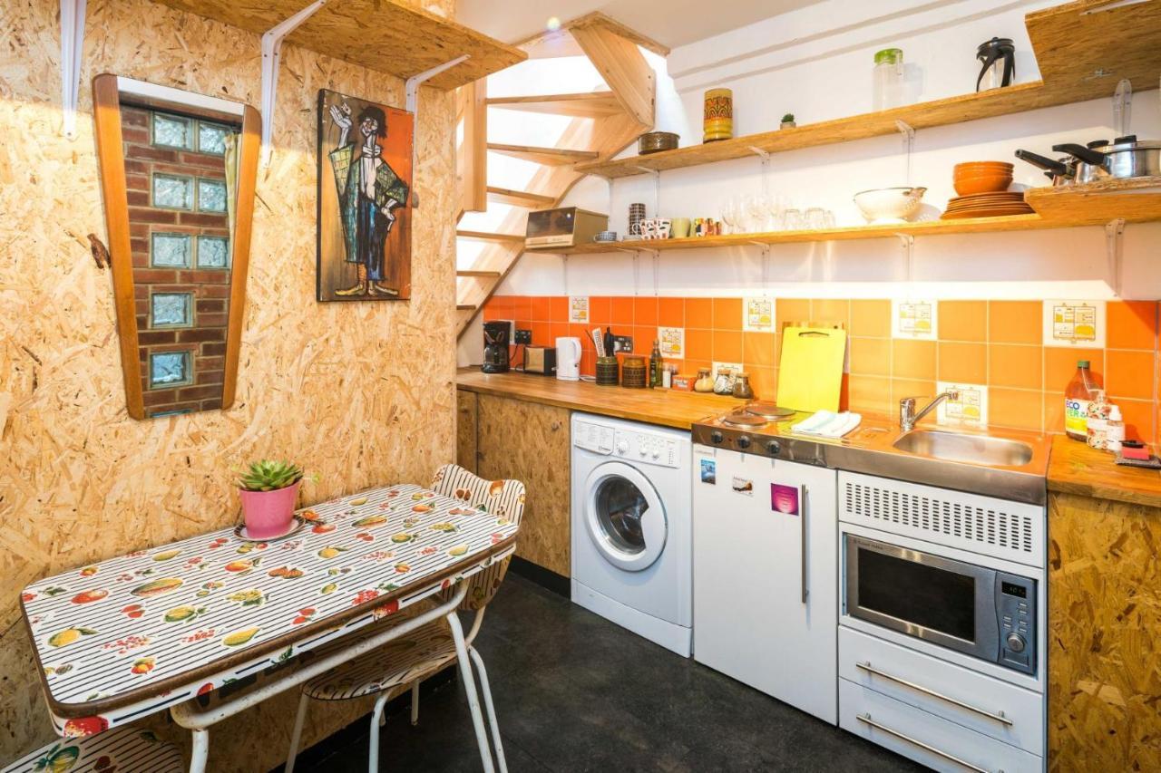 런던 Cute House In Soho - Full Ac, Quiet And Unique! 아파트 외부 사진